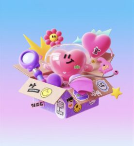 a surprise for a girl · mystery box